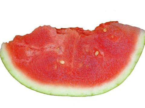 Slice of fresh watermelon. Fruit Stockfoto's