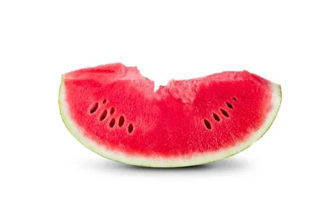 Slice of fresh watermelon Stock Photos