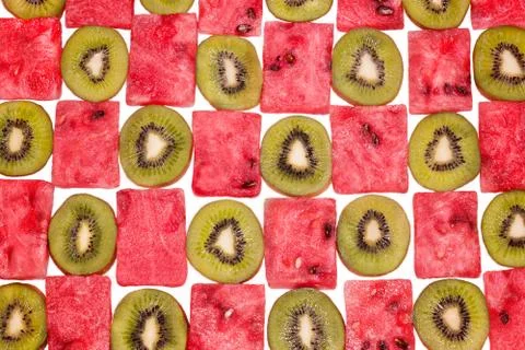 Slice fruit Stock Photos