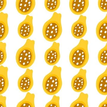 Slice fruit seamless pattern textile print. repeat pattern background desi... 스톡 사진