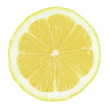 Slice of lemon Stock Photos
