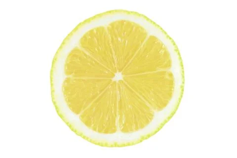 Slice of lemon Stock Photos