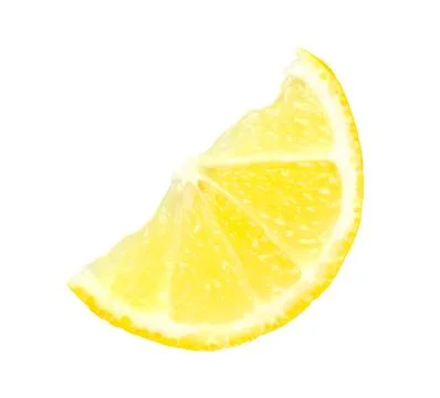 Slice of lemon Stock Photos