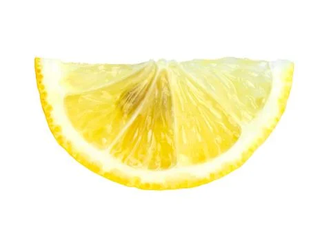 Slice of lemon Stock Photos