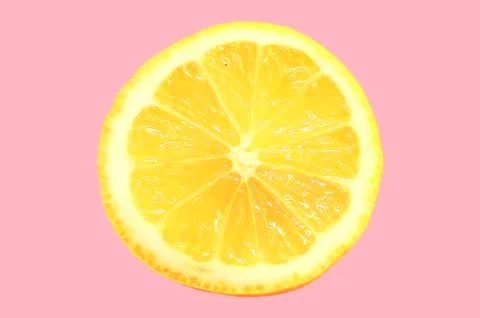Slice of Lemon Stock Photos