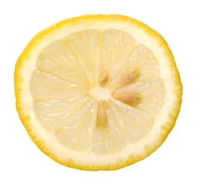 Slice of  lemon Stock Photos