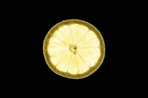 Slice of lemon Stock Photos