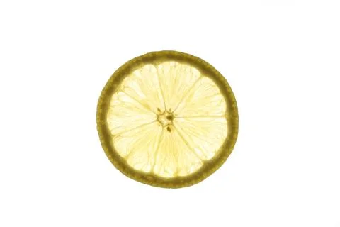 Slice of lemon Stock Photos