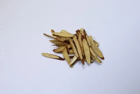 Slice licorice group isolated. Stock Photos