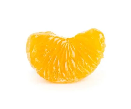 Slice of mandarin Stock Photos