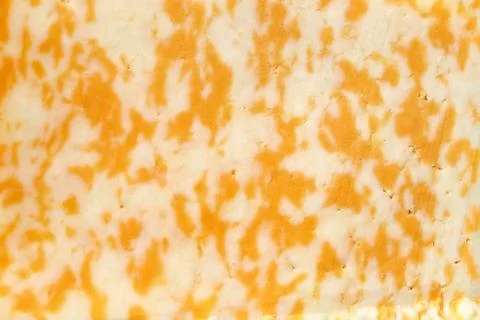 Slice of marble cheese Stock Photos