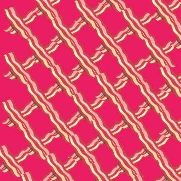 Slice of mutton pattern Stock Illustration