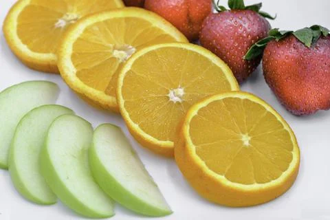 A slice of orange fruit 写真素材