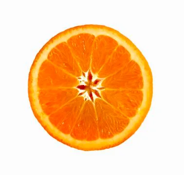 A slice of orange Stock Photos