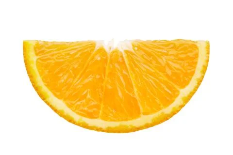 Slice of orange Stock Photos