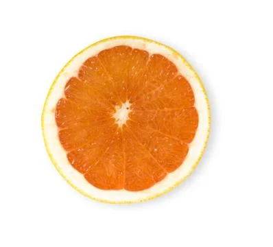 Slice of orange Stock Photos