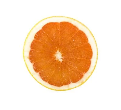 Slice of orange Stock Photos