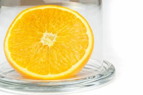 Slice of an orange 写真素材