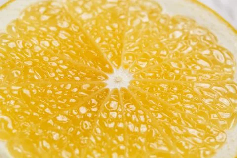 Slice of orange Foto stock