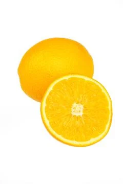 Slice of orange Foto stock