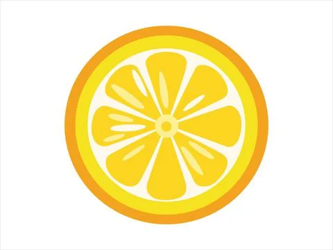 Slice of Orange in the section Illustrazione stock