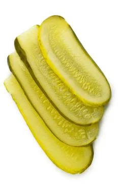 Slice of pickles Stock-Fotos