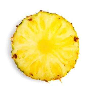 Slice of pineapple Foto stock