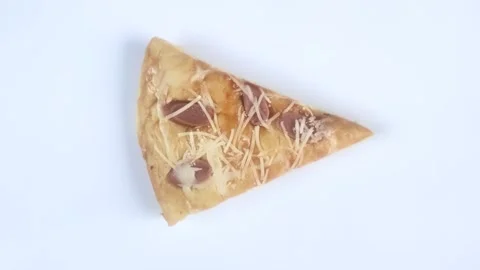 A Slice of Pizza Stock Footage 296130269