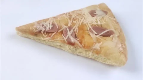 A Slice of Pizza Stock Footage 296130276