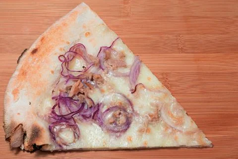 Slice of pizza Stock Photos