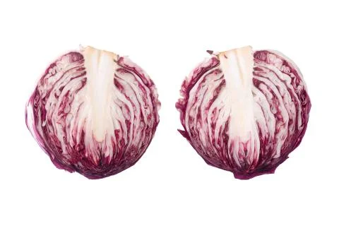 Slice radicchio Stock Photos