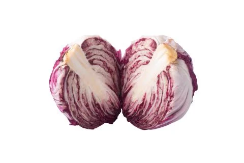 Slice radicchio Stock Photos