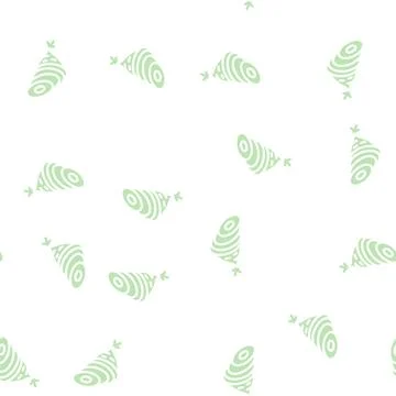 Slice radish glyph vector seamless pattern 스톡 일러스트