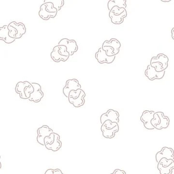 Slice red pepper glyph seamless pattern Stock Illustration