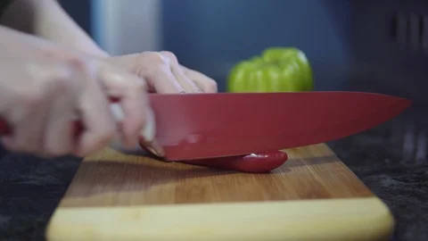 Slice red Vegetables Stock Footage 130068504