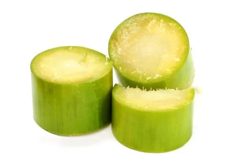 Slice Sugarcane Stock Photos