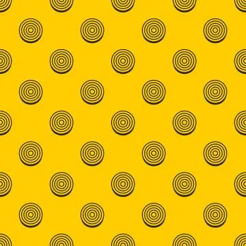 Slice of sweet onion pattern vector Stock Illustration