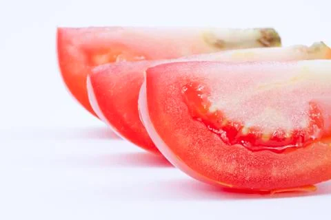 Slice tomato Stock Photos