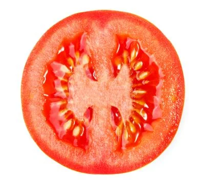 Slice of tomato Stock Photos