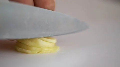 Slice Vegetable Ginger Stock Footage 73899722