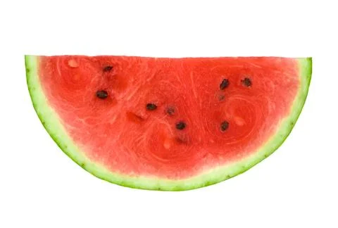 Slice of watermelon Stock Photos