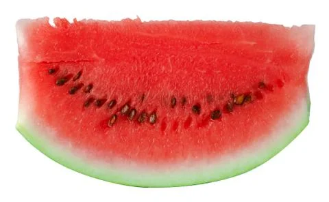 Slice of watermelon Stock Photos