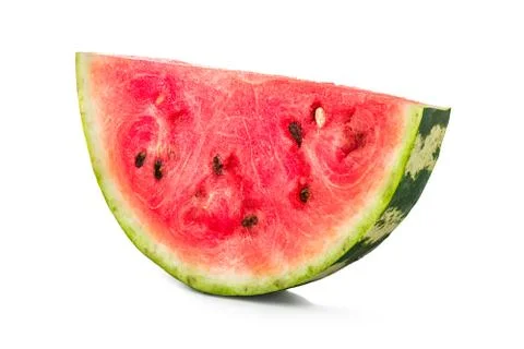 Slice of watermelon Stock Photos