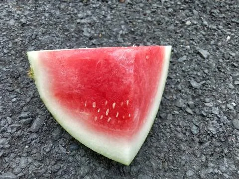 A slice watermelon  写真素材