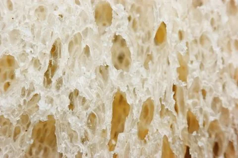Slice of white bread texture Stock Photos