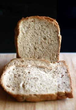 Slice white breads Stock Photos