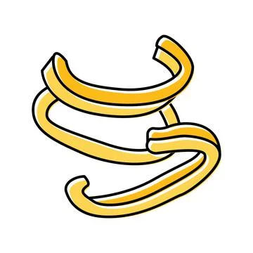 Slice yellow pepper color icon vector illustration Illustrazione stock