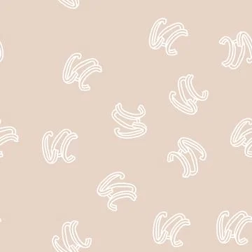 Slice yellow pepper line seamless pattern Illustrazione stock