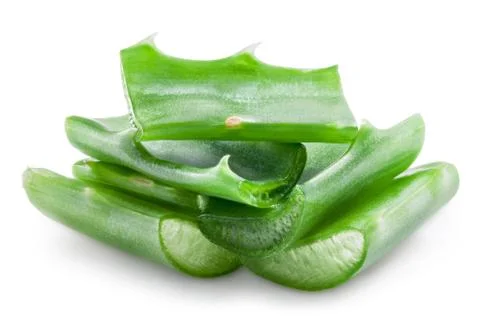 Sliced aloe Stock-Fotos