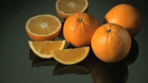 SLICED AND WHOLE ORANGES Vidéo 59008570